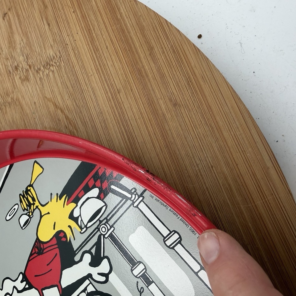 Vintage  1965 ‎ Snoopy's Cafe Tray United Feature Syndicate Woodstock - Picture 5 of 6